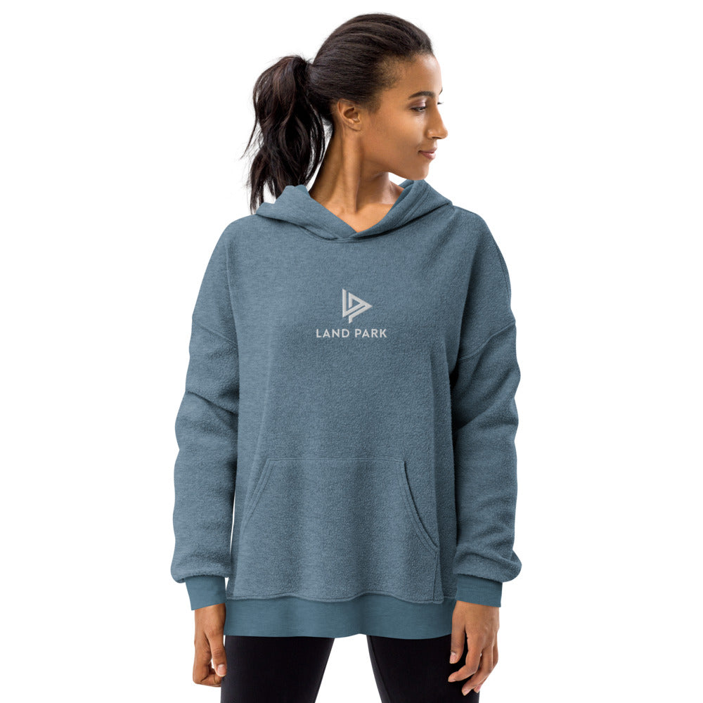 Unisex sueded fleece hoodie — Cazenovia Lake Association