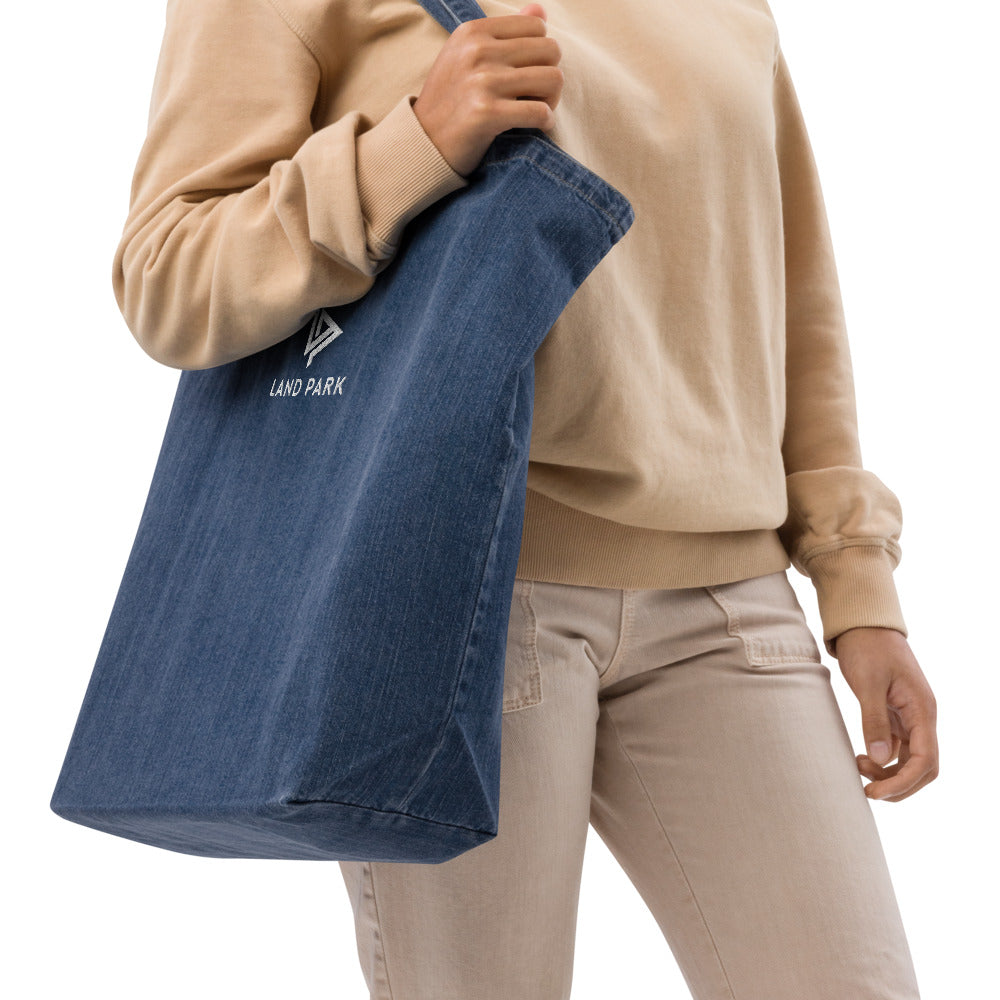 Land Park - Organic denim tote bag