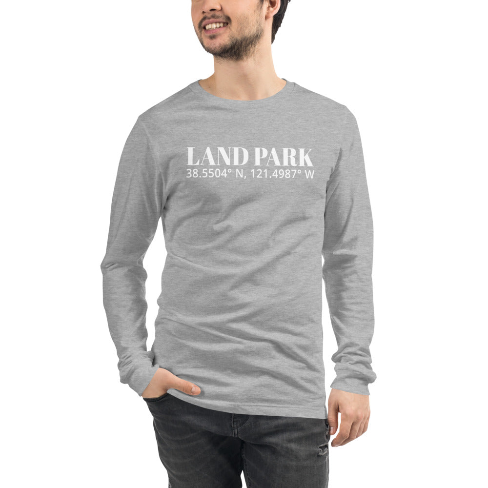 Land Park - Coordinates Men's Long Sleeve Tee