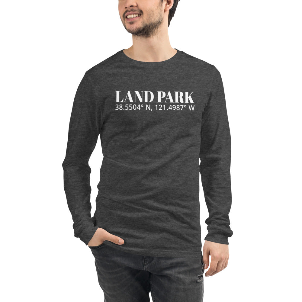 Land Park - Coordinates Men's Long Sleeve Tee