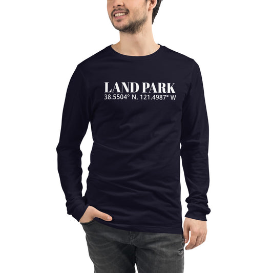 Land Park - Coordinates Men's Long Sleeve Tee