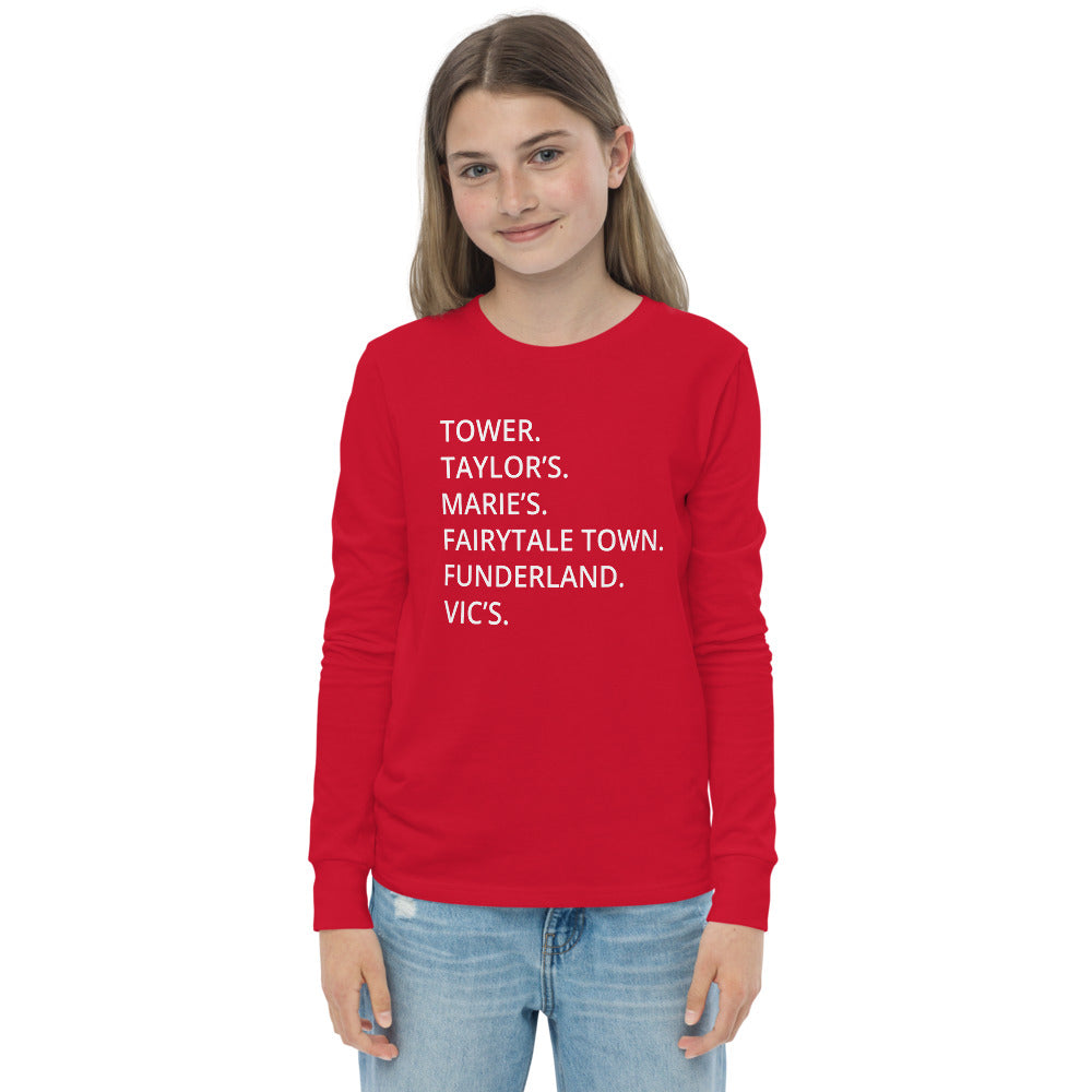 Land Park - Youth long sleeve tee